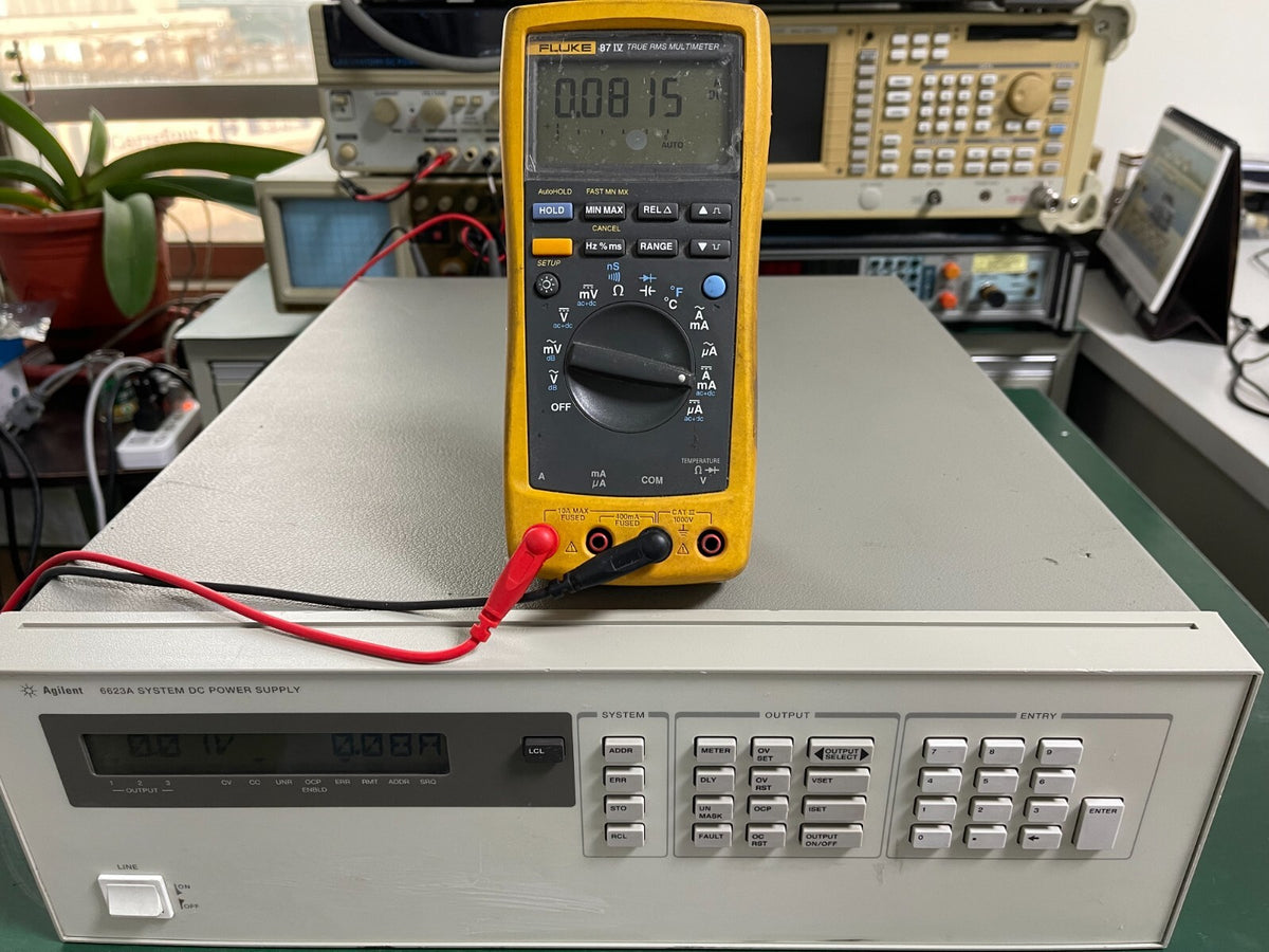 HP Agilent 6623A System DC Power Supply 3 outputs _0938_0943 - XG eqpt