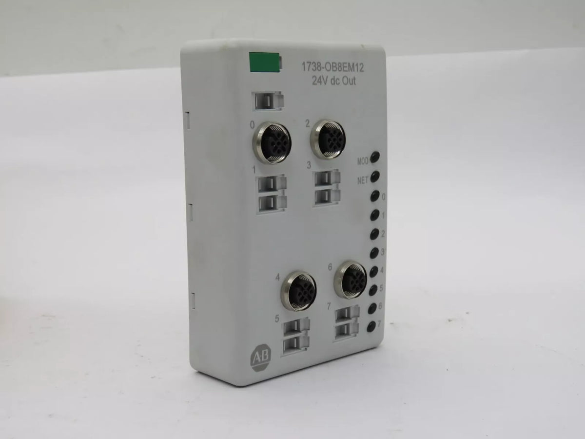 Allen Bradley 1738-0B8EM12 Digital Output Module ArmorPoint I/O 3 Amp 24V DC 2W