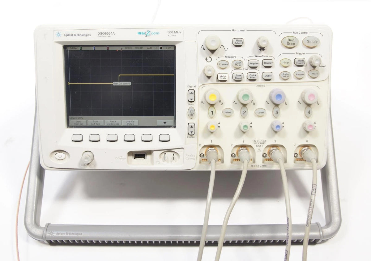 Agilent Keysight DSO6054A Oscilloscope 4-Channels 500MHz Option 2MH