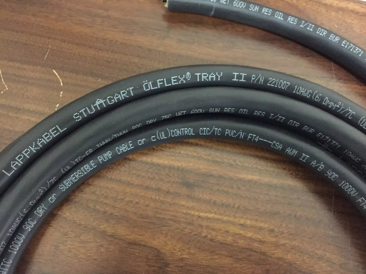 Lappkabel Olflex Tray II Cable P/N: 221007, 10AWG/7 Conductors, 18FT