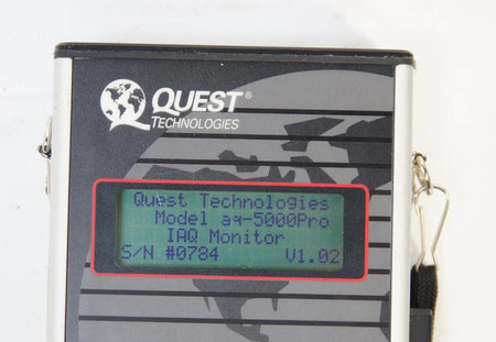 Quest Technologies AQ5000 Pro Test Meter Air Quality IAQ Monitor