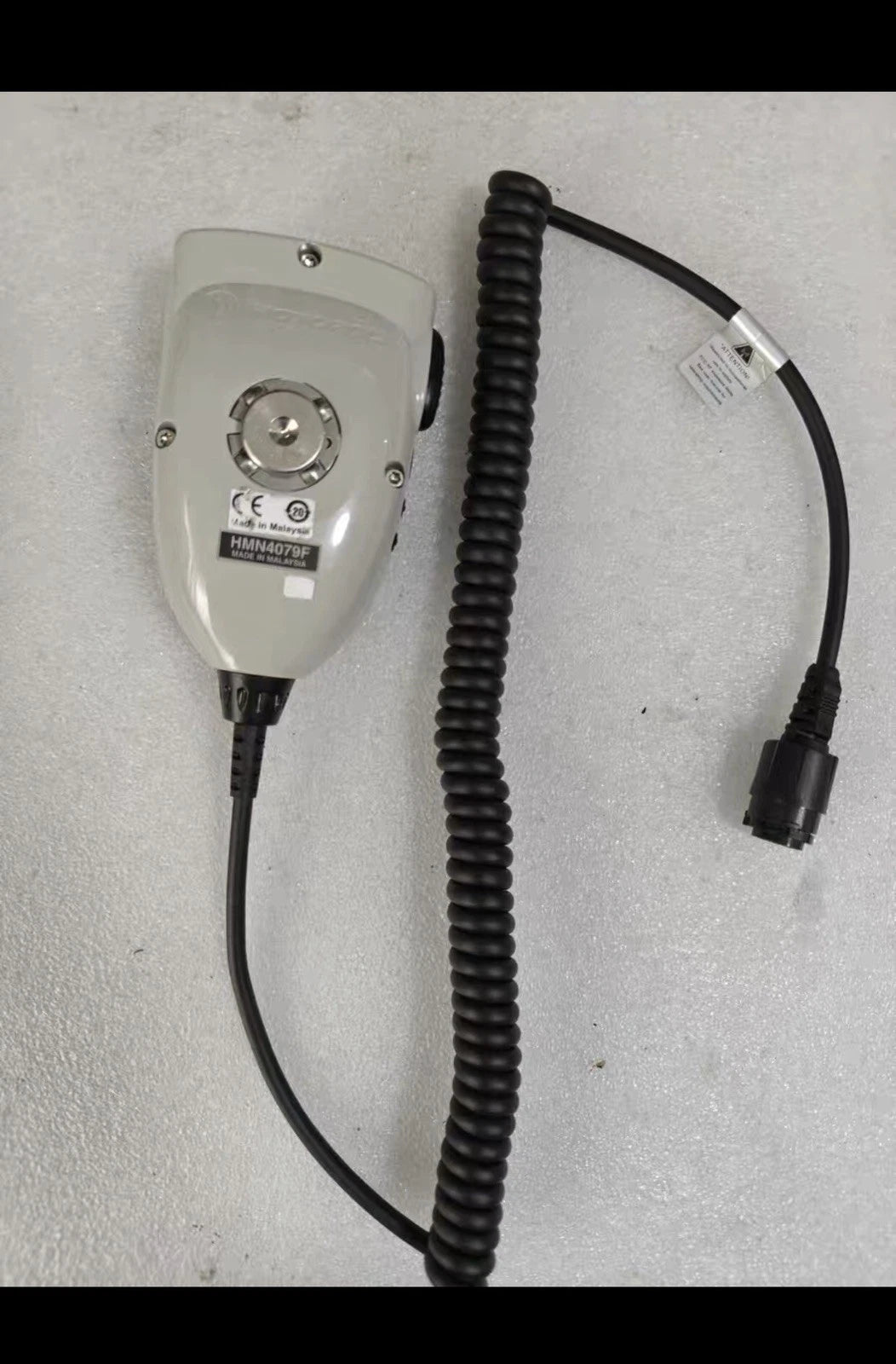 1PCS Used  HMN4079F hand microphone