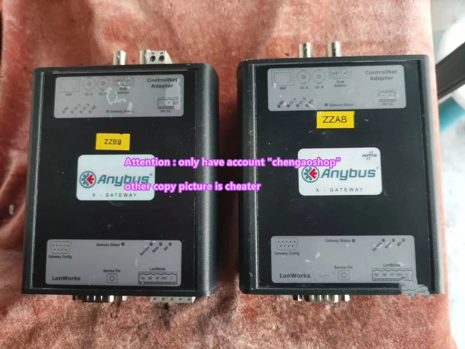 1PcS Used Anybus ABX-CNTS-LONS AB7872-B by Fedex or DHL #N790F YF