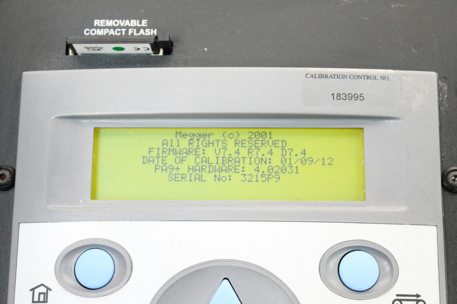 Megger Metrosonics PA-9 Plus Portable Power Analyzer