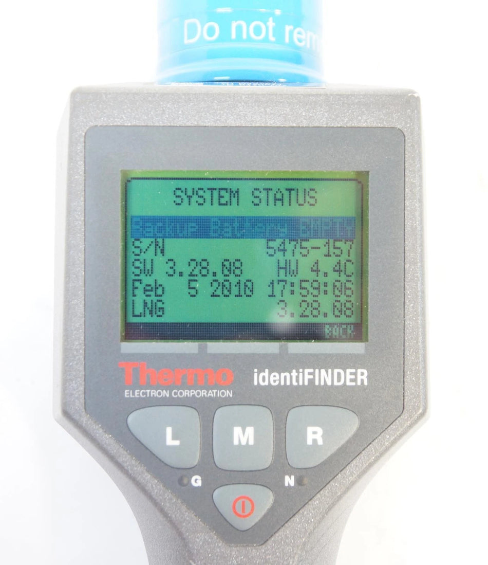 Thermo identiFINDER Ultra-NGH 3n Radiation Detector / Gamma Spectrometer