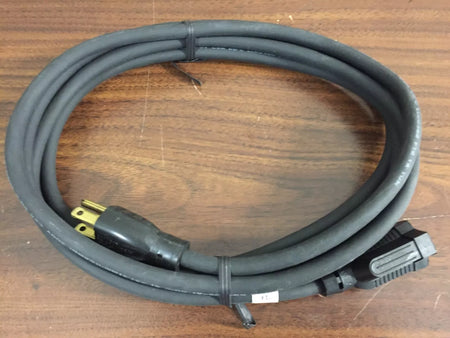 Alpha Wire 633 BK078 AC Power Cords 16AWG 3/C Unshield 10FT Black
