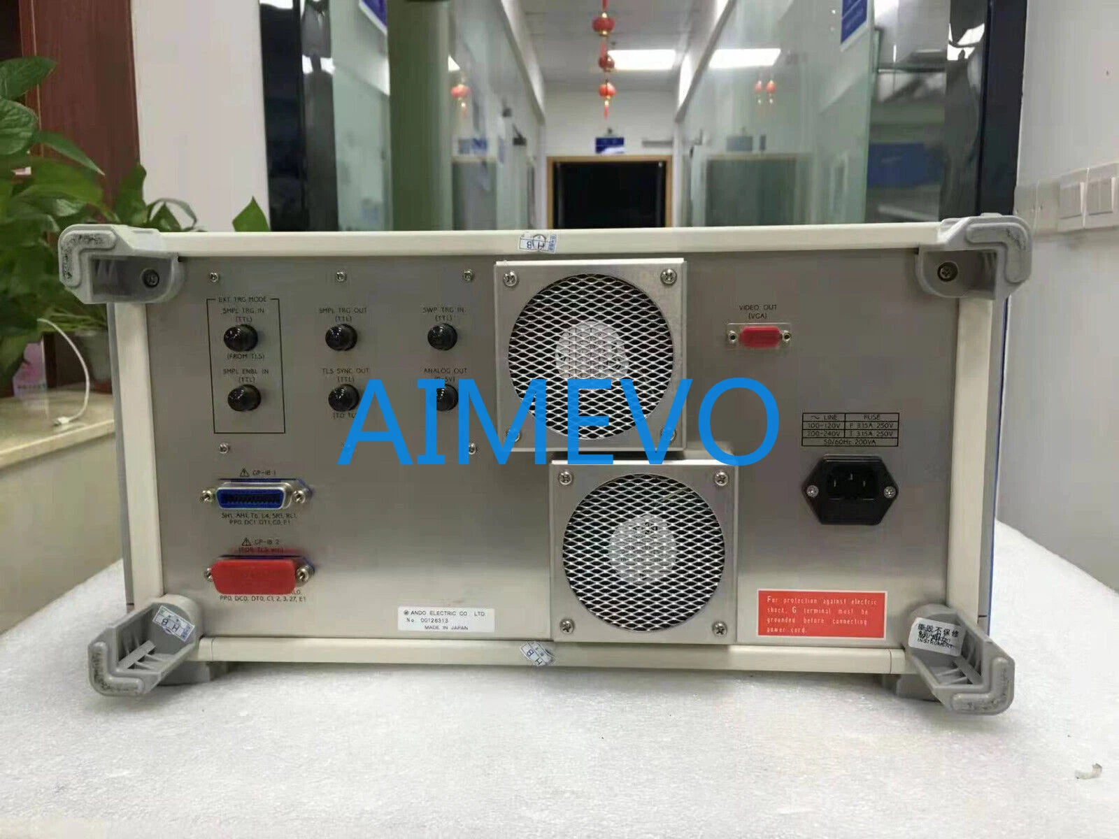 Yokogawa/Ando AQ6317B Optical Spectrum Analyzer 600-1750 nm
