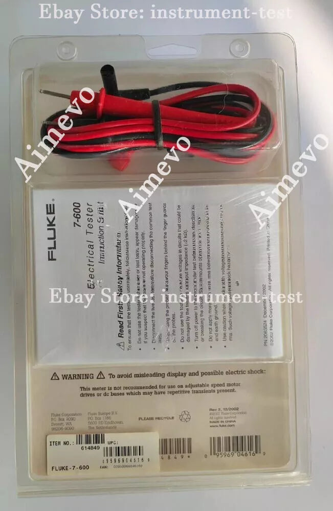 Fluke 7-600 Digital Multimeter - Excellent Condition