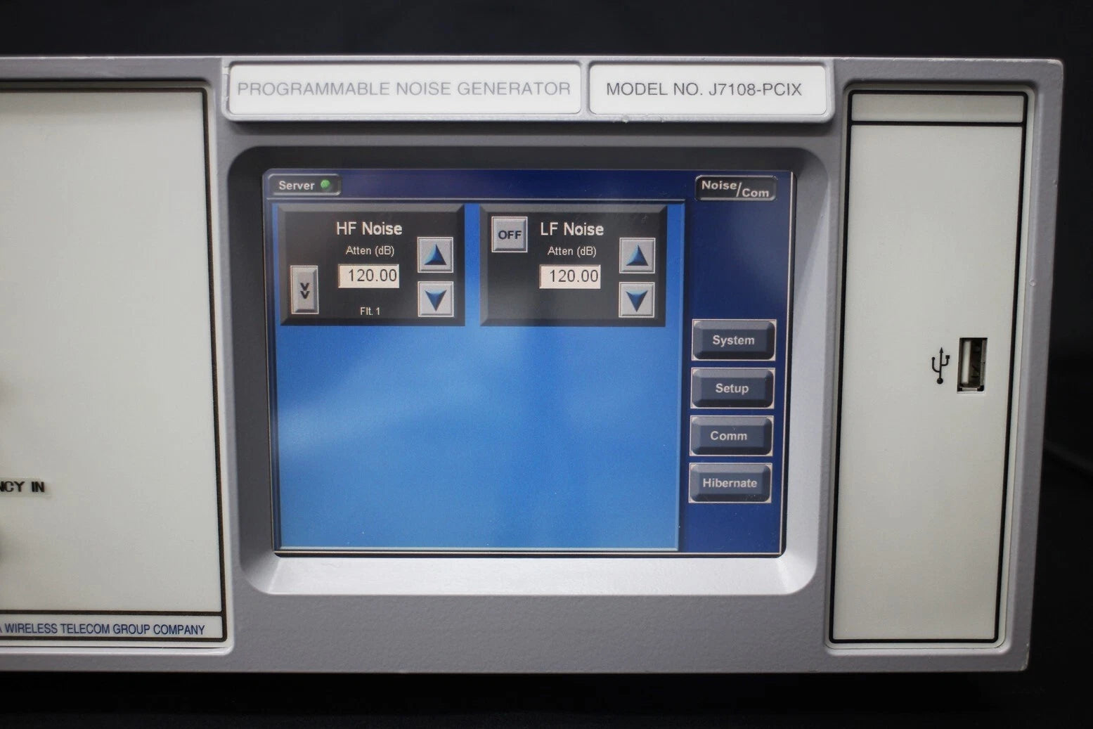 NoiseCom J7108 /09 PCIX Programmable Noise Generator