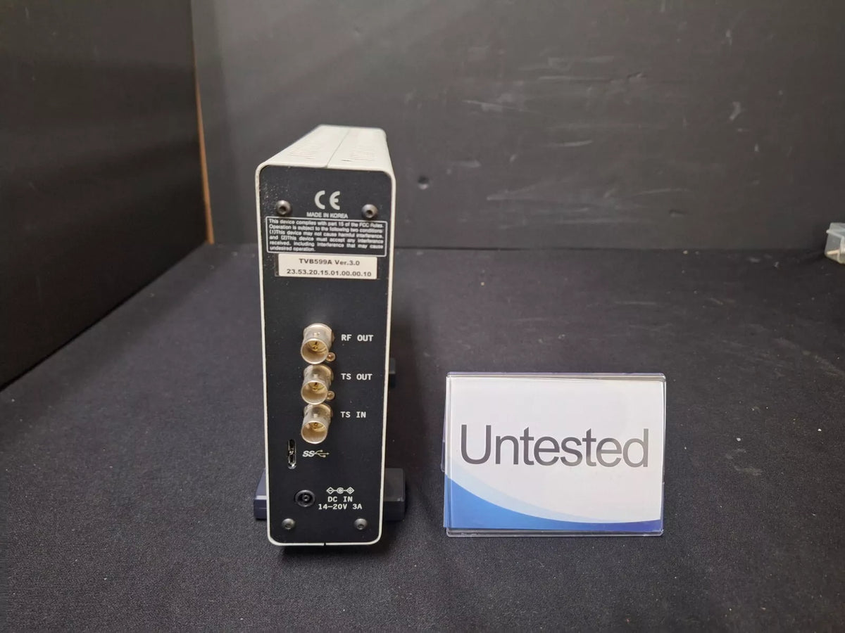 Teleview TVB599A Ver.3.0 USB DTV Modulator Untested (00.10)