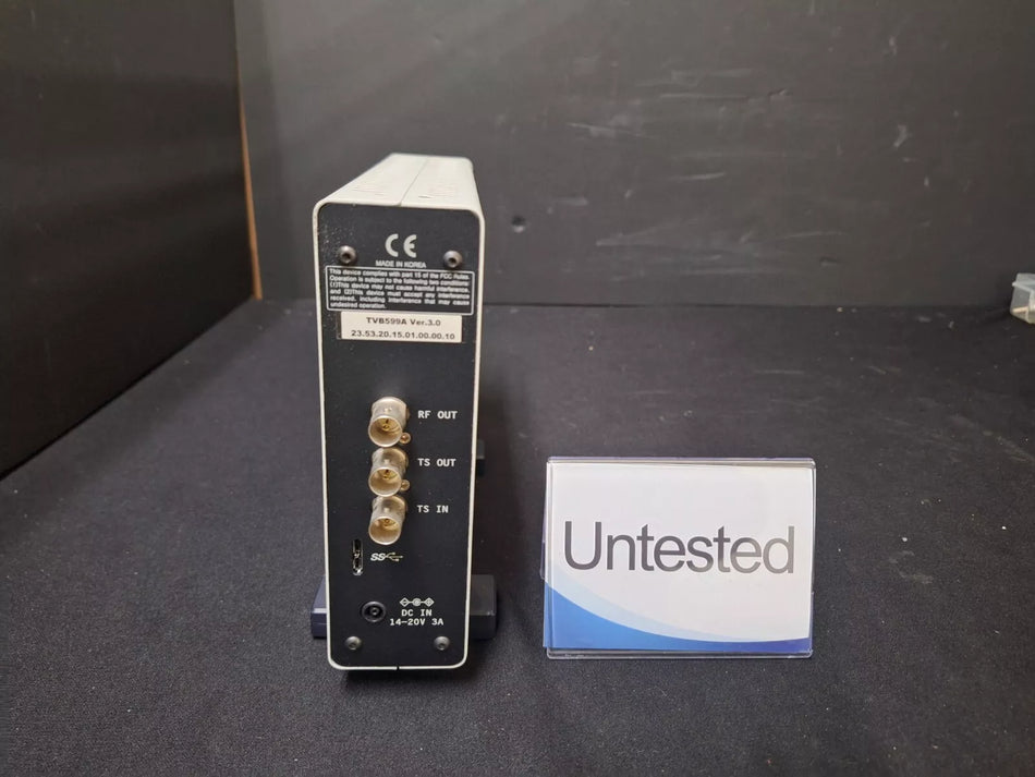 Teleview TVB599A Ver.3.0 USB DTV Modulator Untested (00.10)