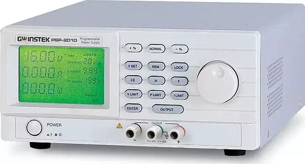 GW Instek PSP-2010 0-20V, 0-10A DC Power Supply