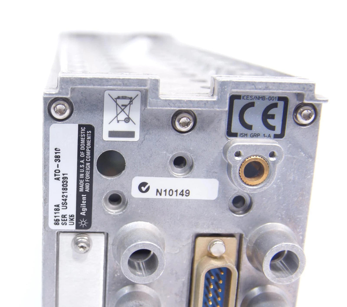 HP/Agilent 86118A 70GHz Dual Remote Sampling Head for 86100A/B/C/D AS-IS