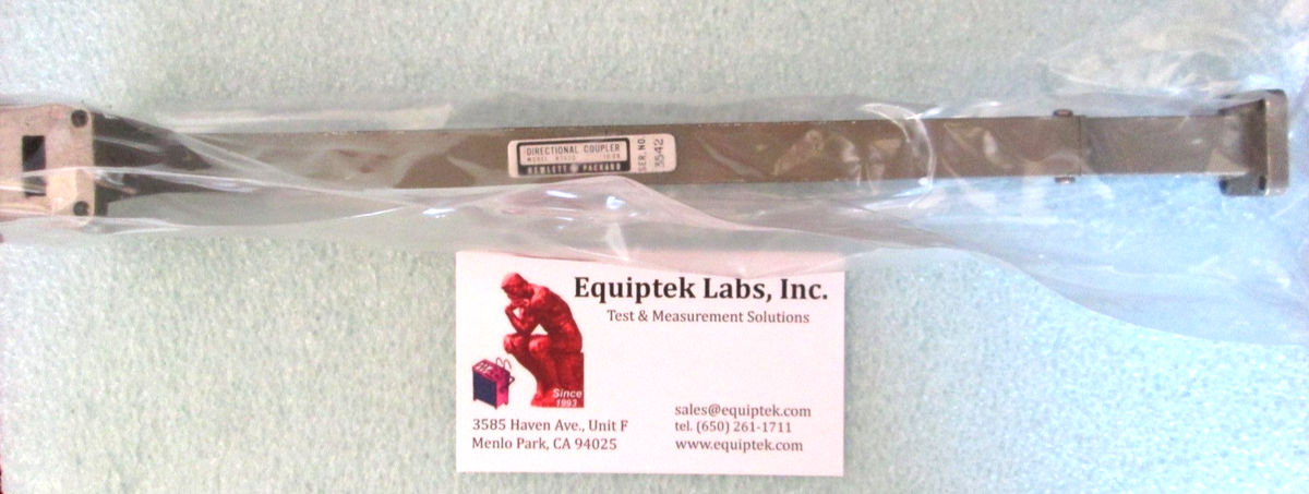 Agilent K752C Directional Coupler 18 GHz to 26.5 GHz WR42 K band
