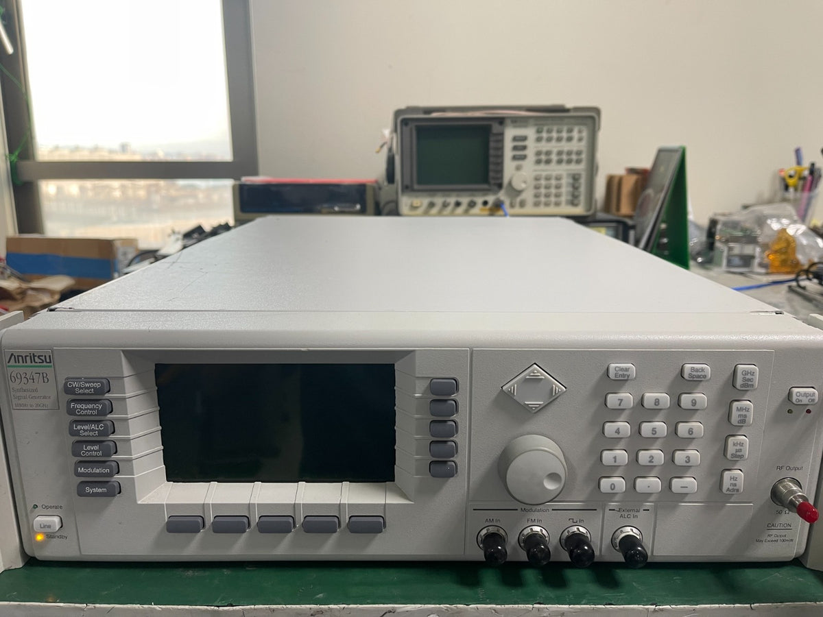 Anritsu 69347B Synthesized Signal Generator 10MHz - 20GHz , w/8 , 11 , 14 _4120