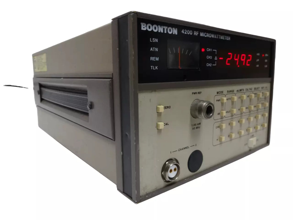 BOONTON 4200 RF Microwattmeter - High Precision RF Power Measurement