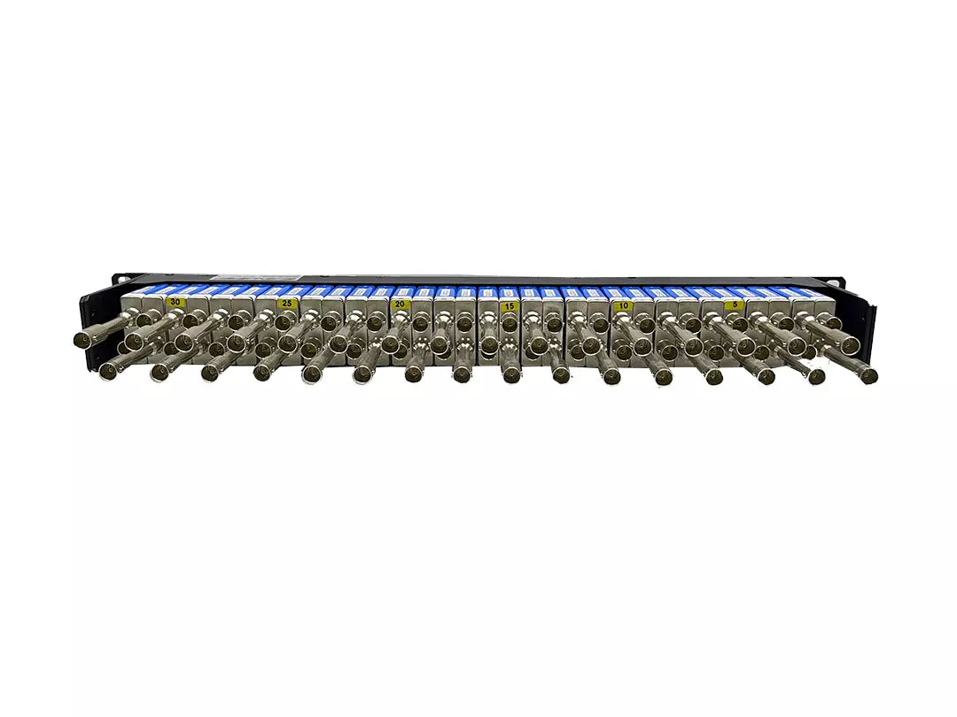 Canare 32MD-ST Mid-size HD-SDI Patchbay 3G HD With MDVJ-STW Modules