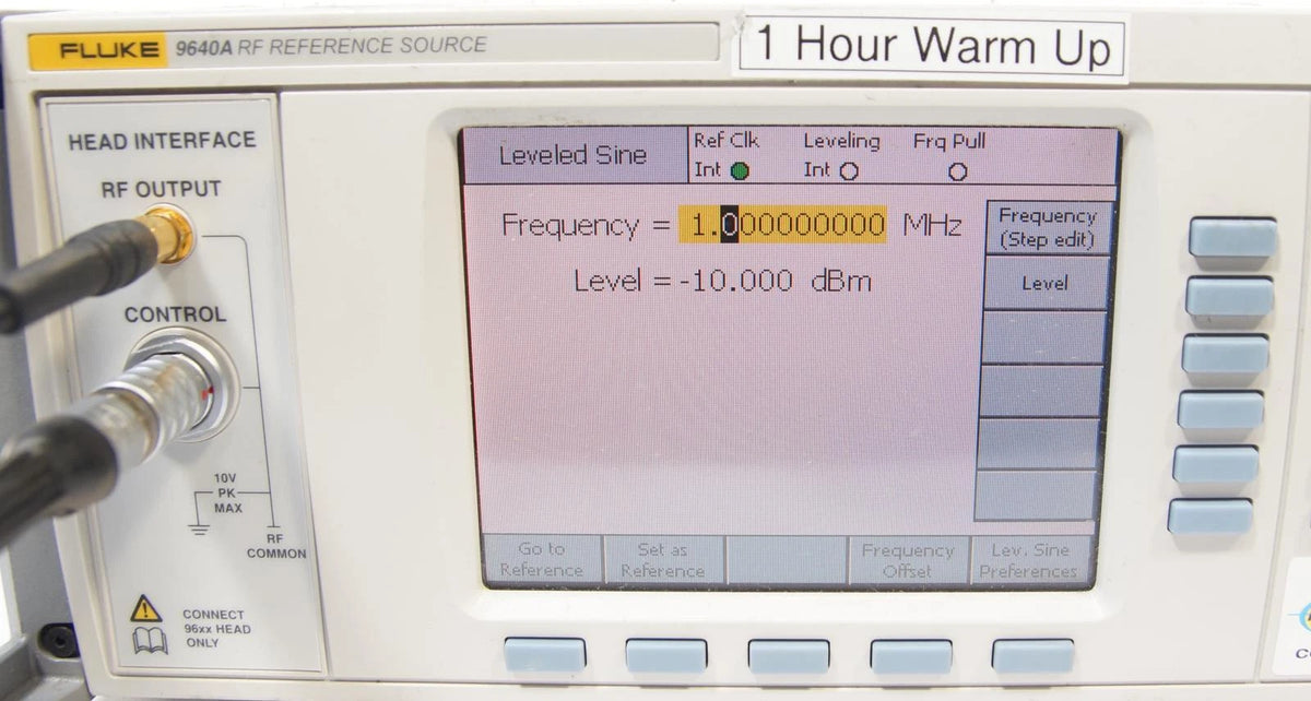 Fluke 9640A RF Reference Source 10Hz to 4GHz
