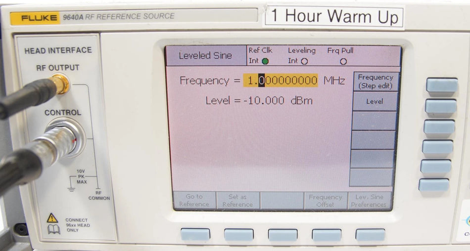 Fluke 9640A RF Reference Source 10Hz to 4GHz