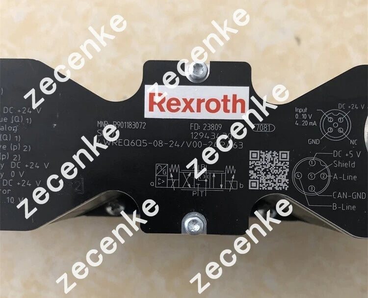Rexroth Valve R901183072 4WREQ 6 Q5-08-24/V00-24PA63 for UPS Shipping
