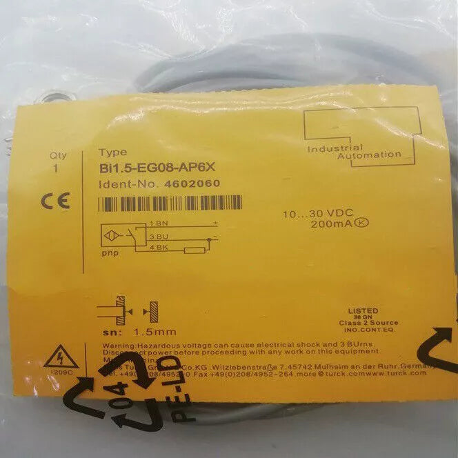 TURCK BI1.5-EG08-AP6X Proximity Switch Sensor