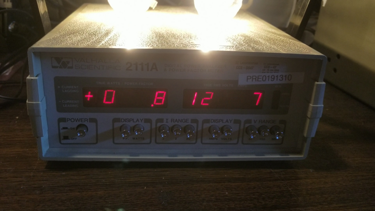 Valhalla 2111A Power Analyzer