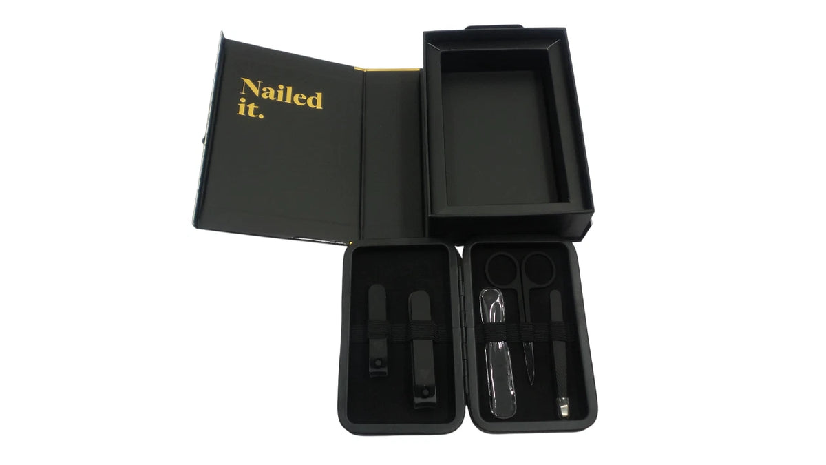 Manscaped Shears 3.0 5-Piece Precision Men's Nail Grooming Travel Kit