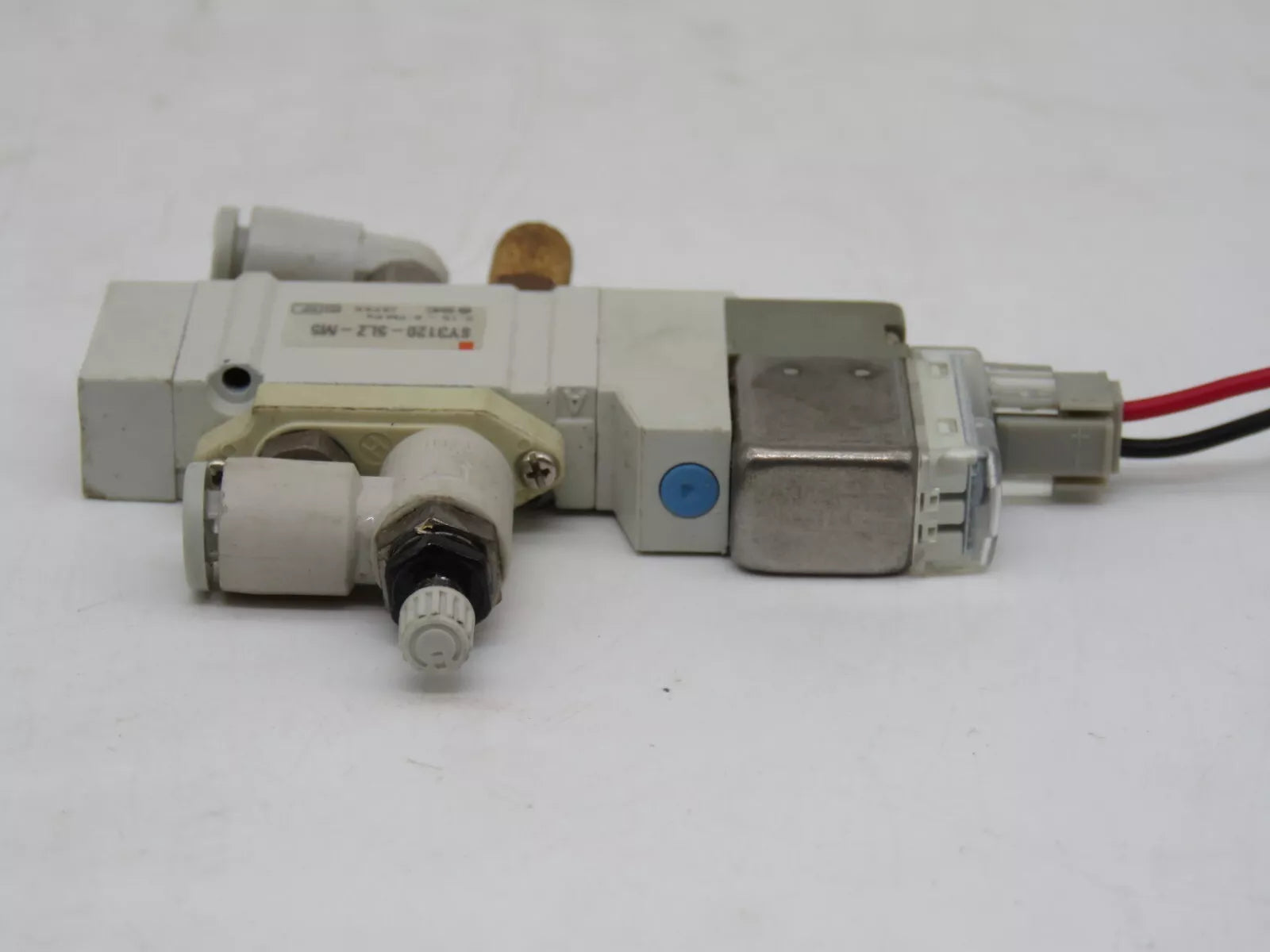SMC SY3120-5LZ-M5 Solenoid Valve 5 Port Body Ported Single Unit 24VDC