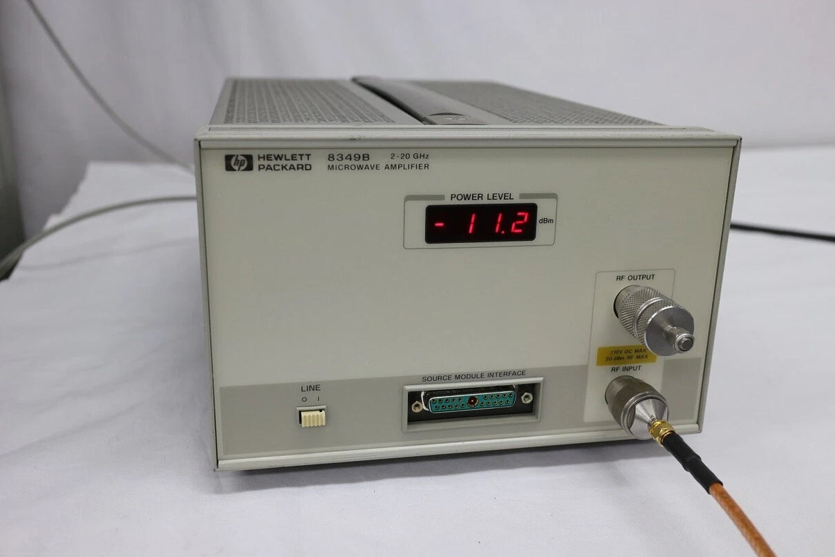 HP 8349B Microwave Amplifier for Testing and Research Applications
