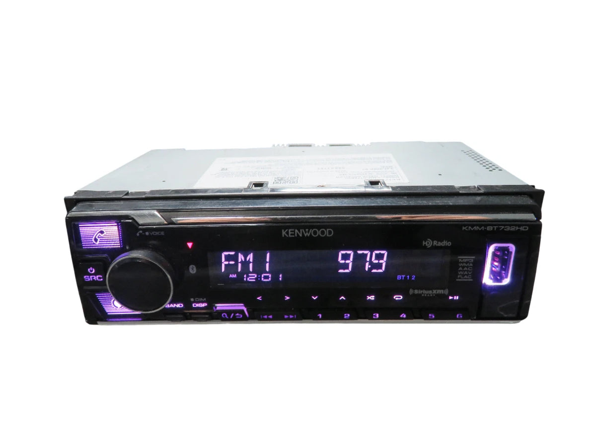 Kenwood KMM-BT732HD Media Receiver Car Audio - Free Shipping