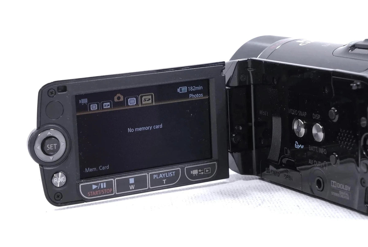 Canon HFS21 64 GB Camcorder - Black - Free Shipping