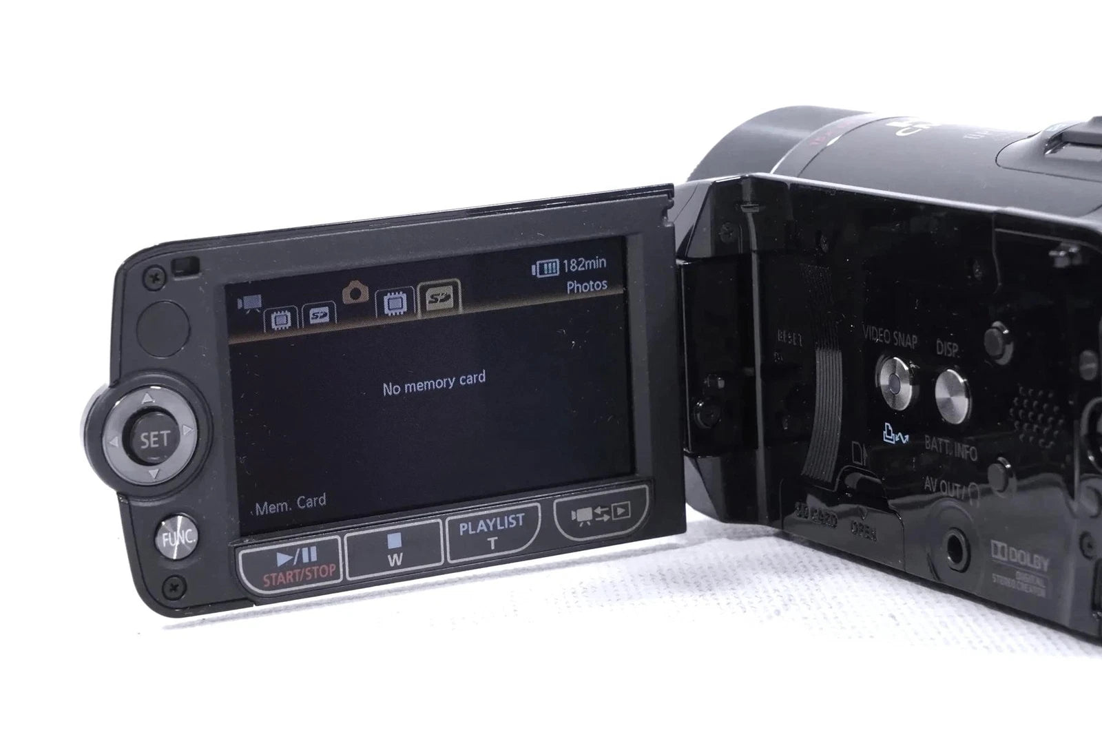 Canon HFS21 64 GB Camcorder - Black - Free Shipping