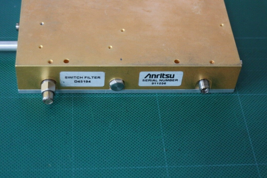 Standard Power Switched Filter by ANRITSU