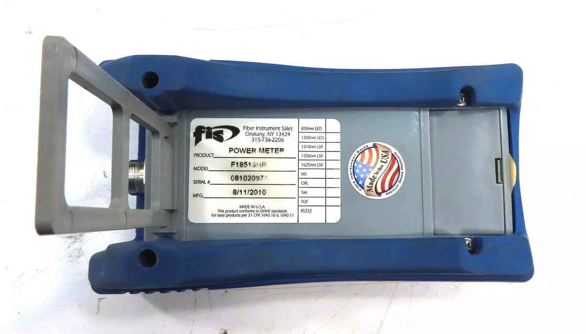 FIS Power Meter F18513HR & Light Source 9055-0000