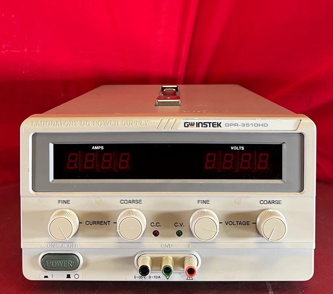 Instek/GW GPR-3510HD 0-35V 10A Single Output Linear DC Power Supply