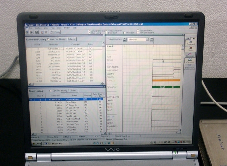 FINISAR RX-108P-SATA-F Bus Analyzer
