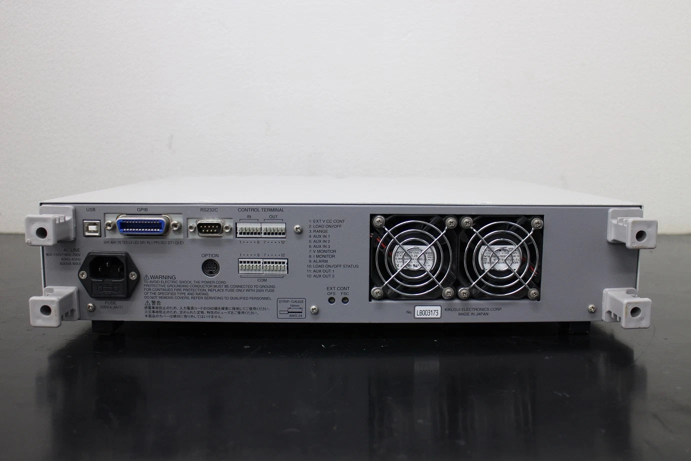 KIKUSUI KFM2030 Fuel Cell Impedance Meter Potentiostat Galvanostat Battery Test