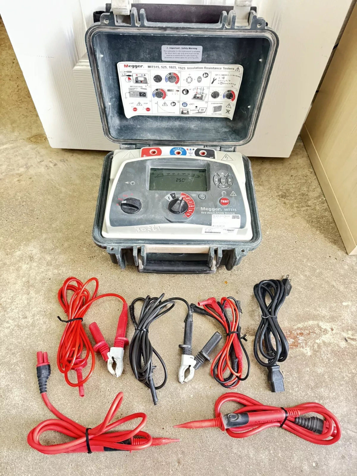 MEGGER MIT515 5kV Insulation Resistance Tester (Calibrated 2023)