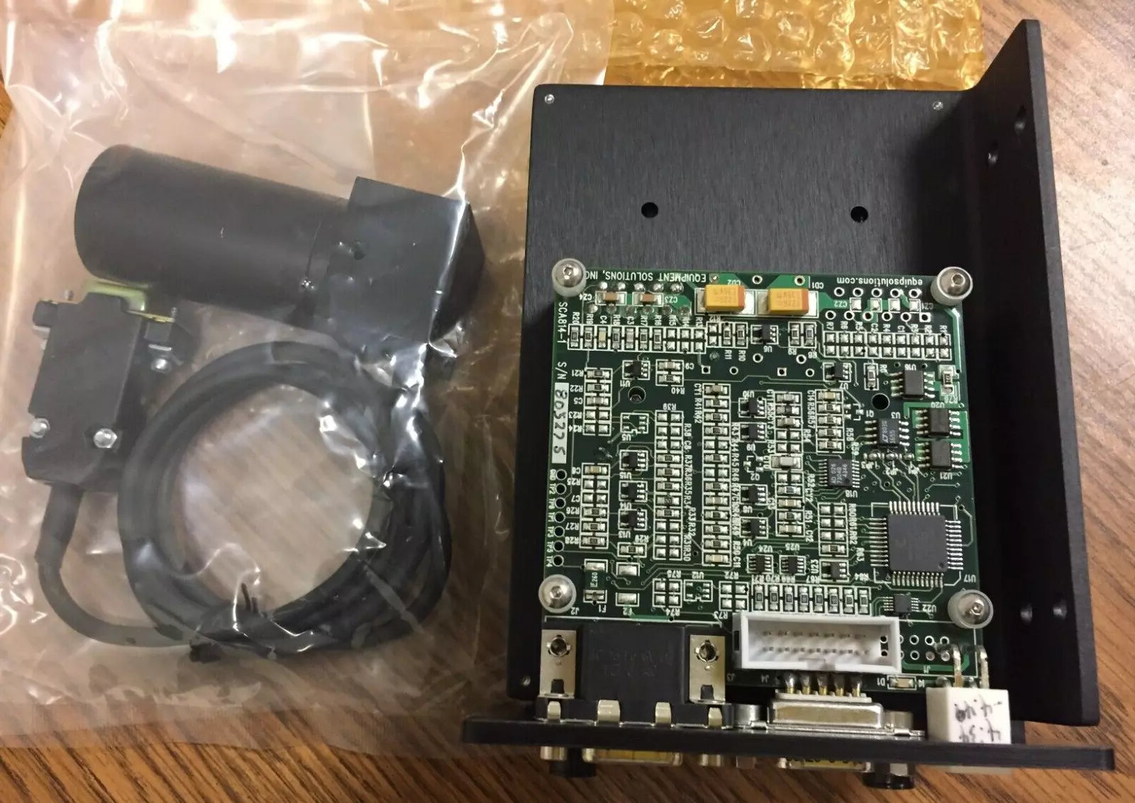 On-Trak OT-301SL Position Sensing Amplifier with Camera & SCA814 Servo Controlled