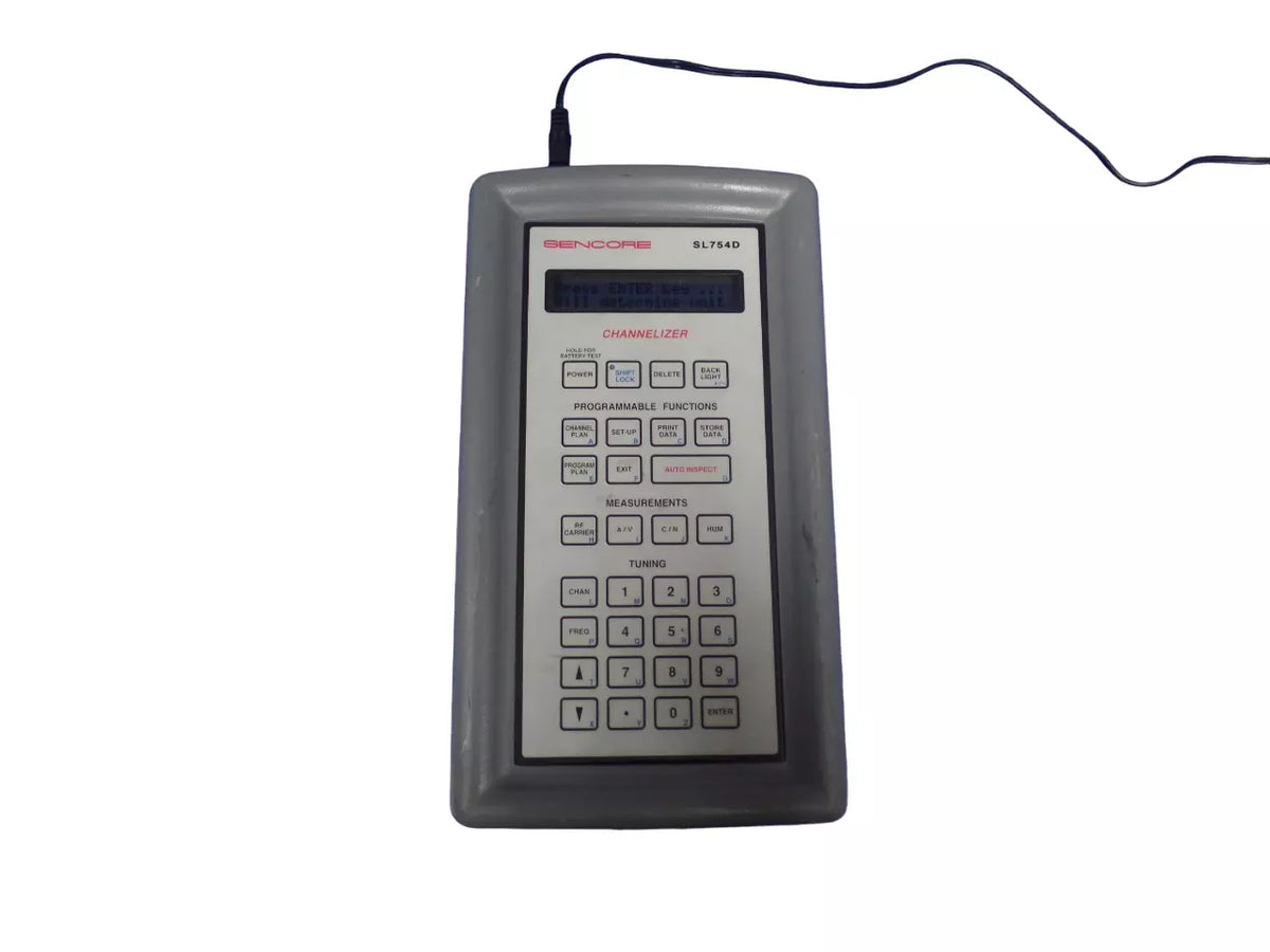 SENCORE SL754D Channelizer Cable Tester Digital