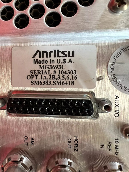 Anritsu MG3693C Broadband Signal Generator, 10 MHz to 31.8 GHz