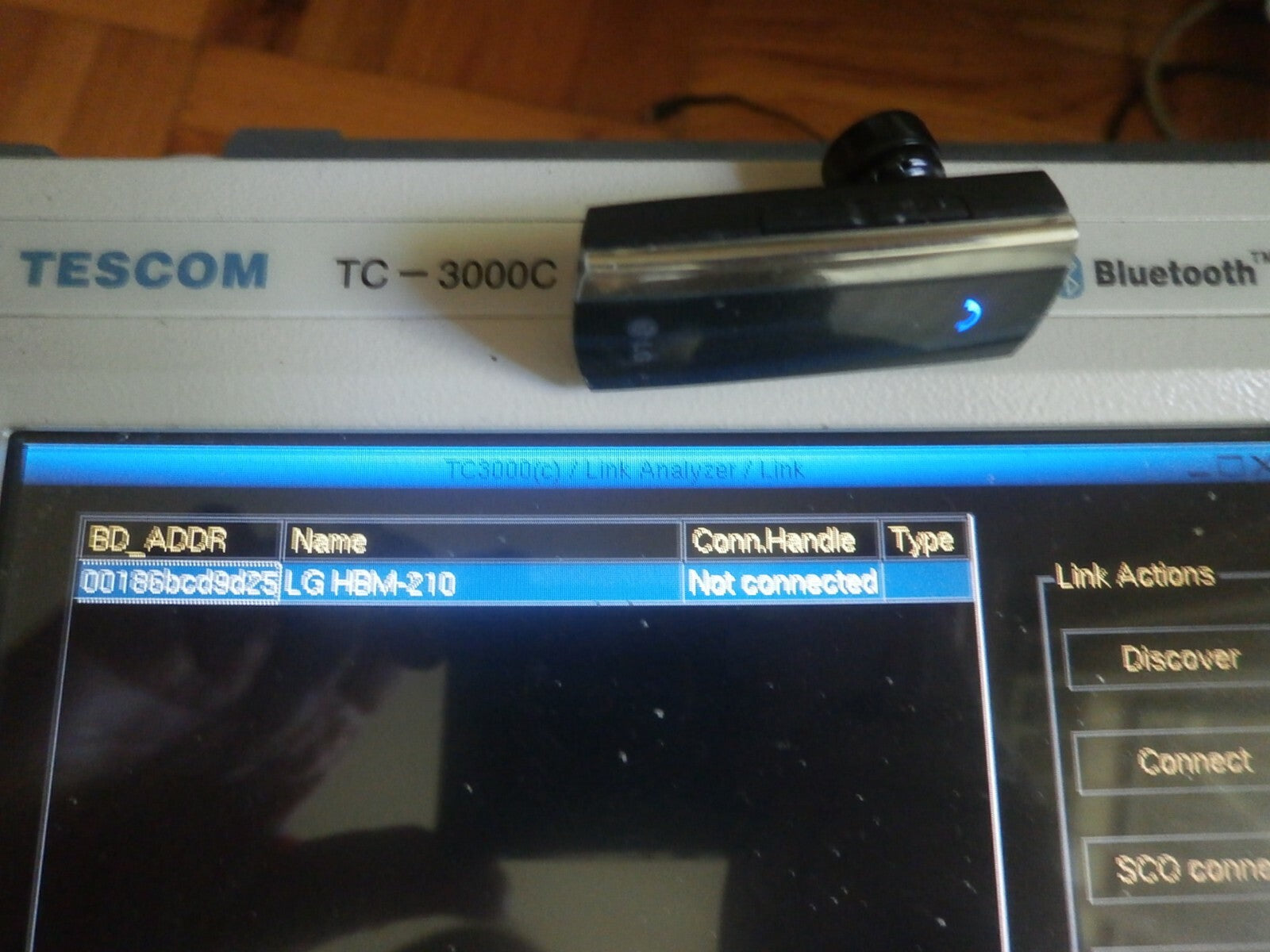Tescom TC-3000C Bluetooth Analyzer Generator