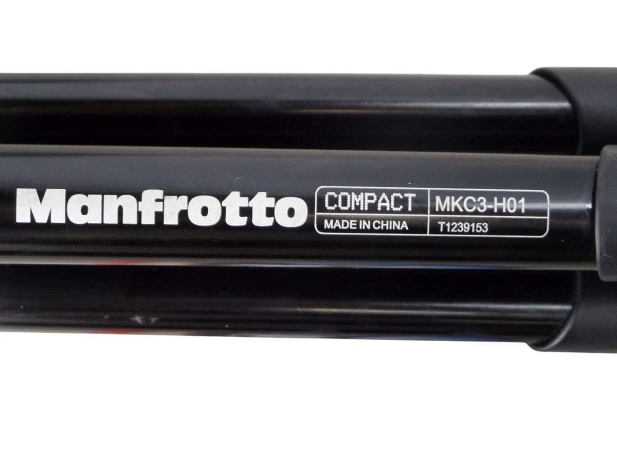Manfrotto Tripod MKC3-H01 Compact Camera - Free Shipping.
