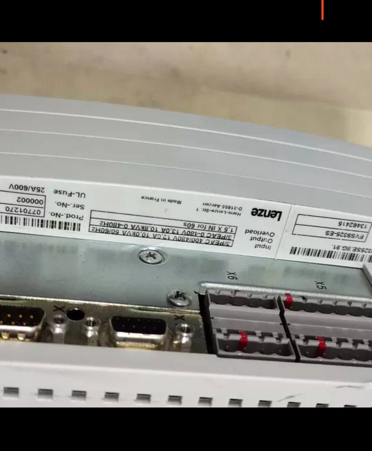 Rexroth EVS9325-ES Variable Frequency Drive Controller