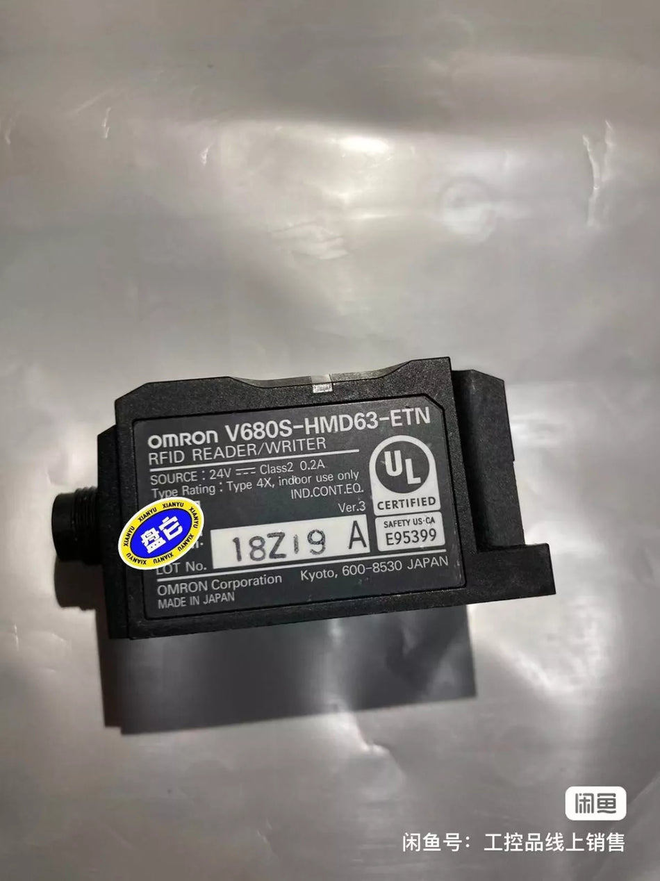 1PC USED V680S-HMD63-ETN code reader (DHL or EMS)#L1801Y LZ