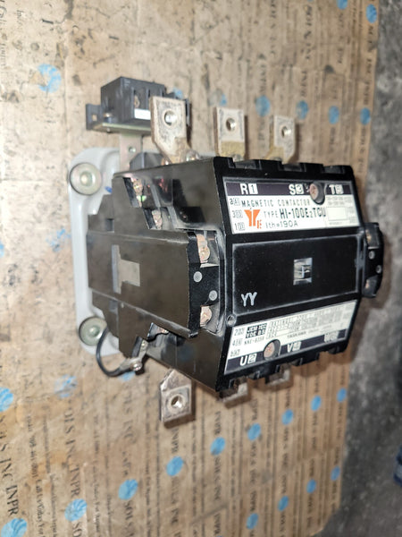 Yaskawa HI-100E2TCU Magnetic Contractor AC220V 190A