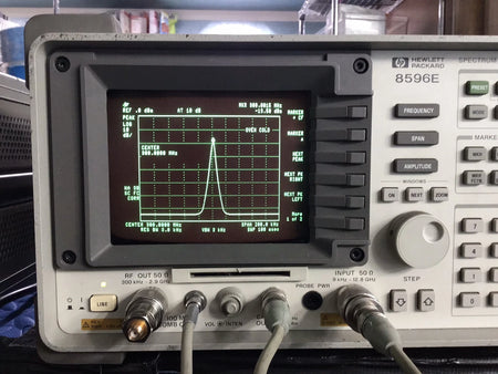 HP Agilent 8596E/8596EM Spectrum Analyzer 9kHz-12.8 GHz w/ Tracking Generator *D