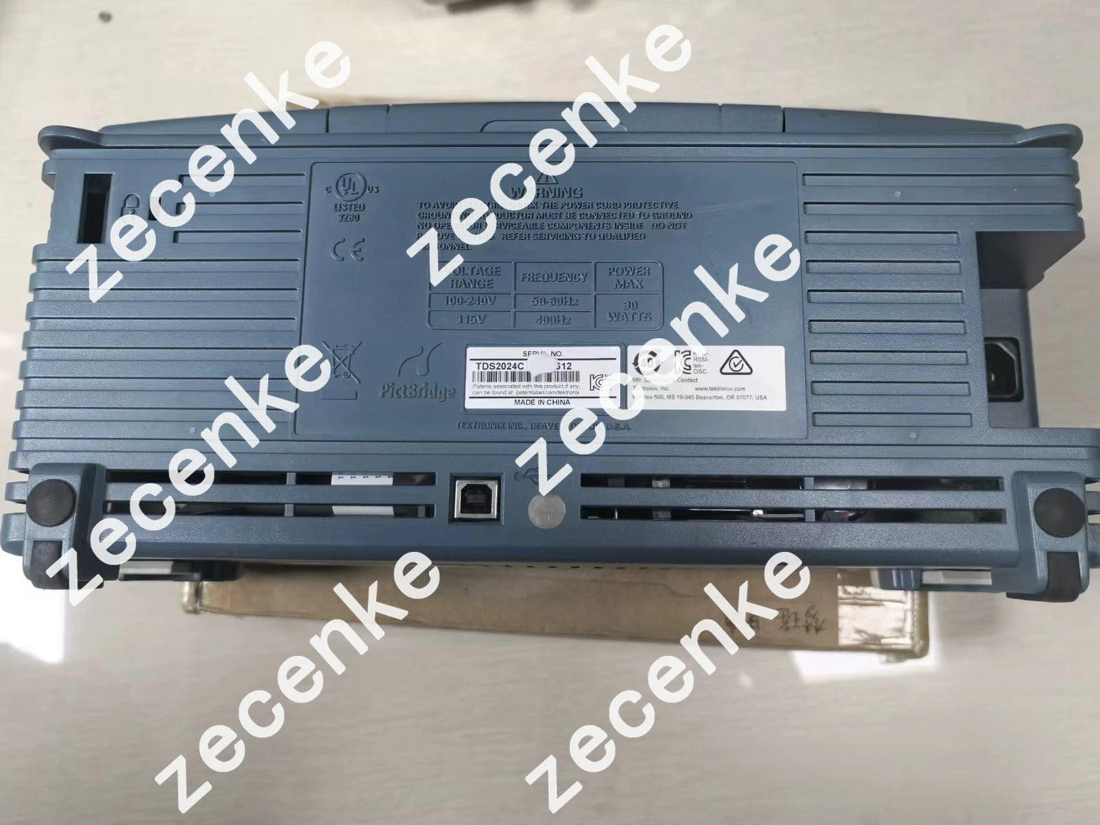 Tektronix TDS 2024C Digital Oscilloscope 4 Channel 200MHz 2Gs/s Used