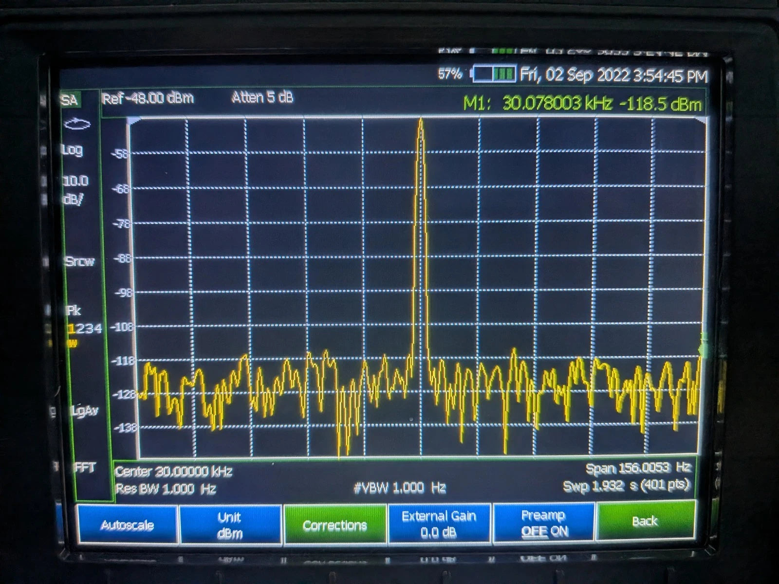 Keysight Agilent VNA Vector Network Spectrum Analyzer Fieldfox N9915A Cald 9 Ghz