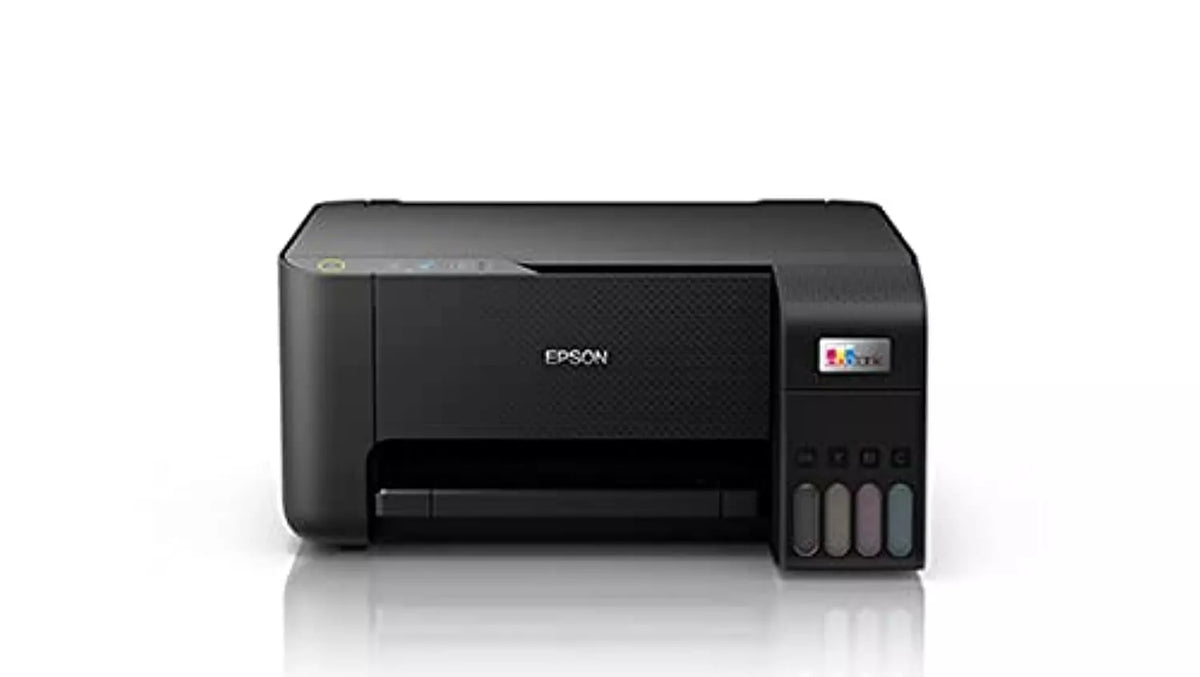 Epson EcoTank L3210 A4 All-in-One Wired Color Home Inkjet Printer - Black